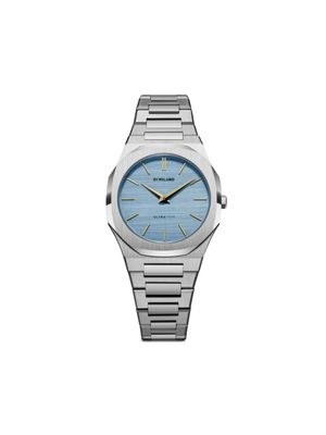 D1 Milano montre Ultra Thin 34 mm - Bleu