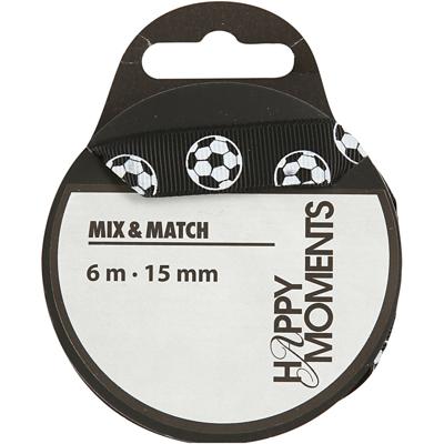 Creativ Company Decoratief lint, b: 15 mm, 6 m/ 1 rol
