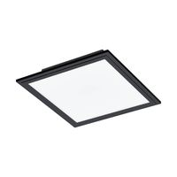 EGLO Salobrena 1 Plafondlamp - LED - 30 cm - Zwart/Wit - Aluminium