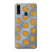 You Had Me At Pizza: Samsung Galaxy A20s Transparant Hoesje