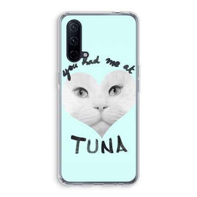 You had me at tuna: OnePlus Nord CE 5G Transparant Hoesje