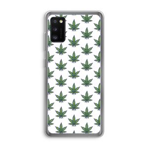 Weed: Samsung Galaxy A41 Transparant Hoesje