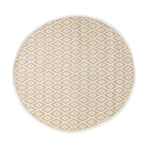 Buitenkleed azteken - beige - ø150 cm