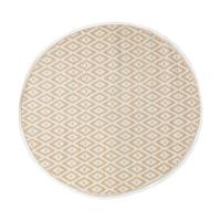 Buitenkleed azteken - beige - ø150 cm