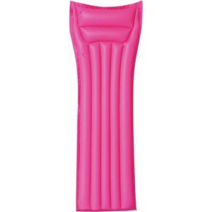 Roze bestway luchtbed 183 cm volwassenen   -