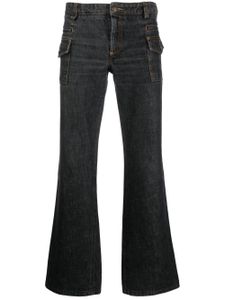 Dolce & Gabbana Pre-Owned jean bootcut à taille basse (années 1990) - Gris