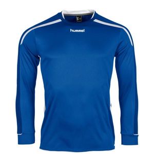 Hummel 111005 Preston Shirt l.m. - Royal-White - XXL