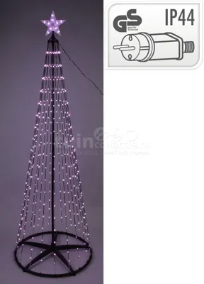 LED Kerstboom 370 LED 210cm Colour Changing