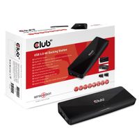 CLUB3D SenseVision USB 3.0 4K UHD Docking Station - thumbnail