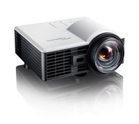 Optoma ML1050ST+ beamer/projector 1000 ANSI lumens DLP WXGA (1280x800) 3D Desktopprojector Zwart, Wit - thumbnail