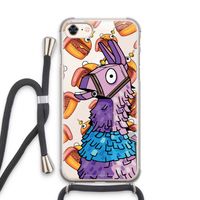 Loot Burger: iPhone 7 Transparant Hoesje met koord