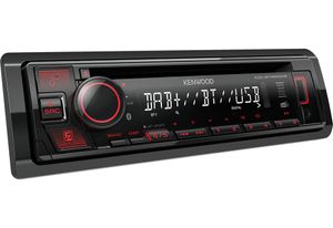 Kenwood KDCBT450DAB Autoradio enkel DIN Aansluiting voor stuurbediening