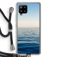 Water horizon: Samsung Galaxy A42 5G Transparant Hoesje met koord