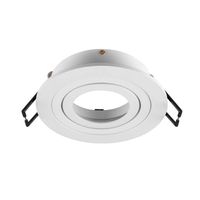 SLV Inbouwring New Tria 75 rond wit - zonder fitting 1007342 - thumbnail