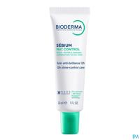 Bioderma Sébium Mat Control Matterende Crème Vette Huid 30ml
