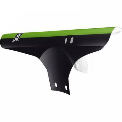 Velox voorspatbord mtb zwart/groen