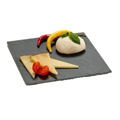 Serveerplank - Leisteen - 20 x 20 cm - keuken - presenteerbord - keuken