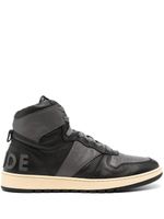 RHUDE baskets montantes Rhecess en cuir - Noir - thumbnail