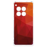 Shockproof Case voor OnePlus 12 Polygon Red