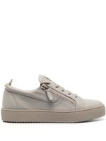 Giuseppe Zanotti baskets Frankie en cuir - Gris