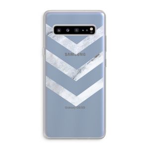 Marmeren pijlen: Samsung Galaxy S10 5G Transparant Hoesje