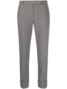 Thom Browne pantalon de tailleur à coupe courte - Gris