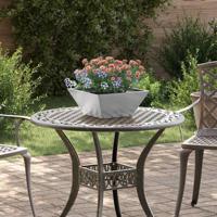 Tuin Kom Plantenbak 5 pcs Zilver 35 x 35 x 15 cm