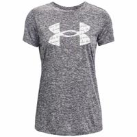 Dames-T-Shirt met Korte Mouwen Under Armour Tech Twist Grijs - Maat: XS