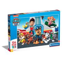 Clementoni Supercolor Paw Patrol Legpuzzel 104 stuk(s) Stripfiguren