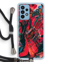 Endless Descent: Samsung Galaxy A52 Transparant Hoesje met koord