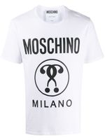 Moschino t-shirt à logo imprimé - Blanc - thumbnail