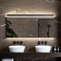 Hipp Design 4500 spiegel 120x70cm met LED streep, backlight en spiegelverwarming