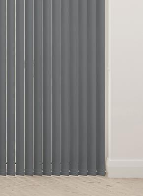Verticale lamellen - Unishade houtskool