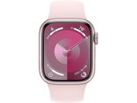 Apple Watch Series 9 41 mm Digitaal 352 x 430 Pixels Touchscreen Roze Wifi GPS - thumbnail