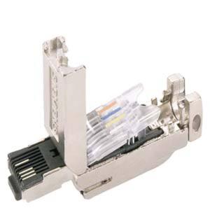 Siemens 6GK1901-1BB10-2AB0 IE FC RJ45 Plug 180, RJ45 connector met FC-aansluiting, 180 graden 6GK19011BB102AB0 Aantal polen (sensoren) 4 1 stuk(s)