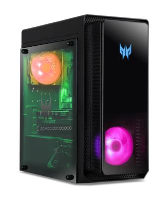 Acer Predator Orion 3000 PO3-655 I7242G Intel® Core™ i7 i7-14700F 16 GB DDR5-SDRAM 1 TB SSD NVIDIA GeForce RTX 4060 Windows 11 Home Tower PC Zwart, Transparant
