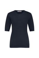 Lana ssl solid pullover - dark blue - 91530