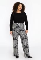 Yoek Pantalon PALM | Zwart | Maat 50/52