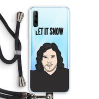 Let It Snow: Huawei P Smart Pro Transparant Hoesje met koord