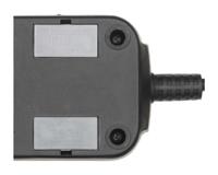LESTAR LV530W 2,5M Overspanningsbeveiliging Zwart, Grijs 5 AC-uitgang(en)
