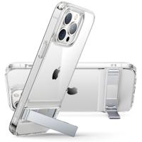 iPhone 14 Pro Max Metal Kickstand Case Clear - thumbnail