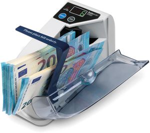 Safescan 2000 Bankbiljettentelmachine Grijs