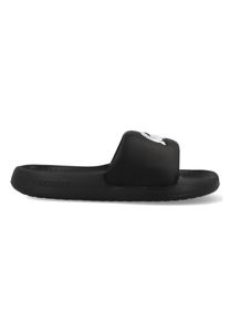 Lacoste Slippers Serve Slide 745CMA0002312 Zwart  maat