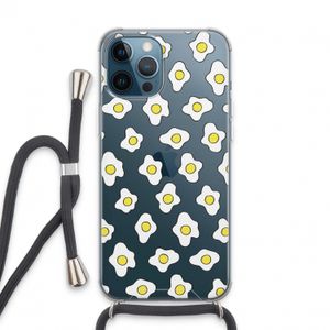 Spiegeleitjes: iPhone 13 Pro Max Transparant Hoesje met koord