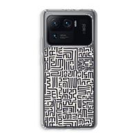 Moroccan Print: Xiaomi Mi 11 Ultra Transparant Hoesje