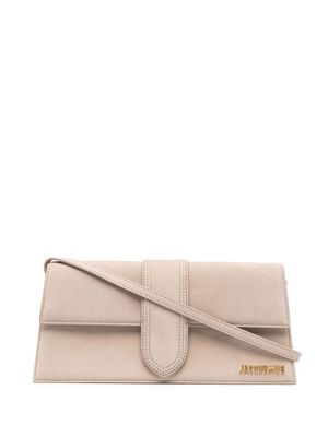 Jacquemus sac porté épaule Le Bambino Long - Tons neutres
