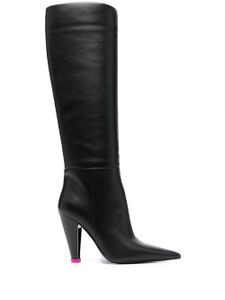 3juin bottines Alexa 115 mm en cuir - Noir