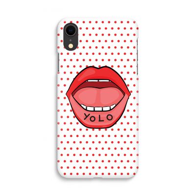 Yolo Denise: iPhone XR Volledig Geprint Hoesje