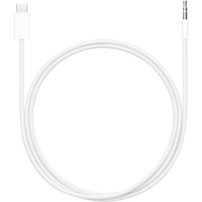 Apple Apple iPad/iPhone/iPod Aansluitkabel [1x USB-C stekker - 1x Jackplug male 3,5 mm] 1.2 m Wit