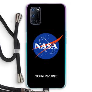 NASA: Oppo A92 Transparant Hoesje met koord